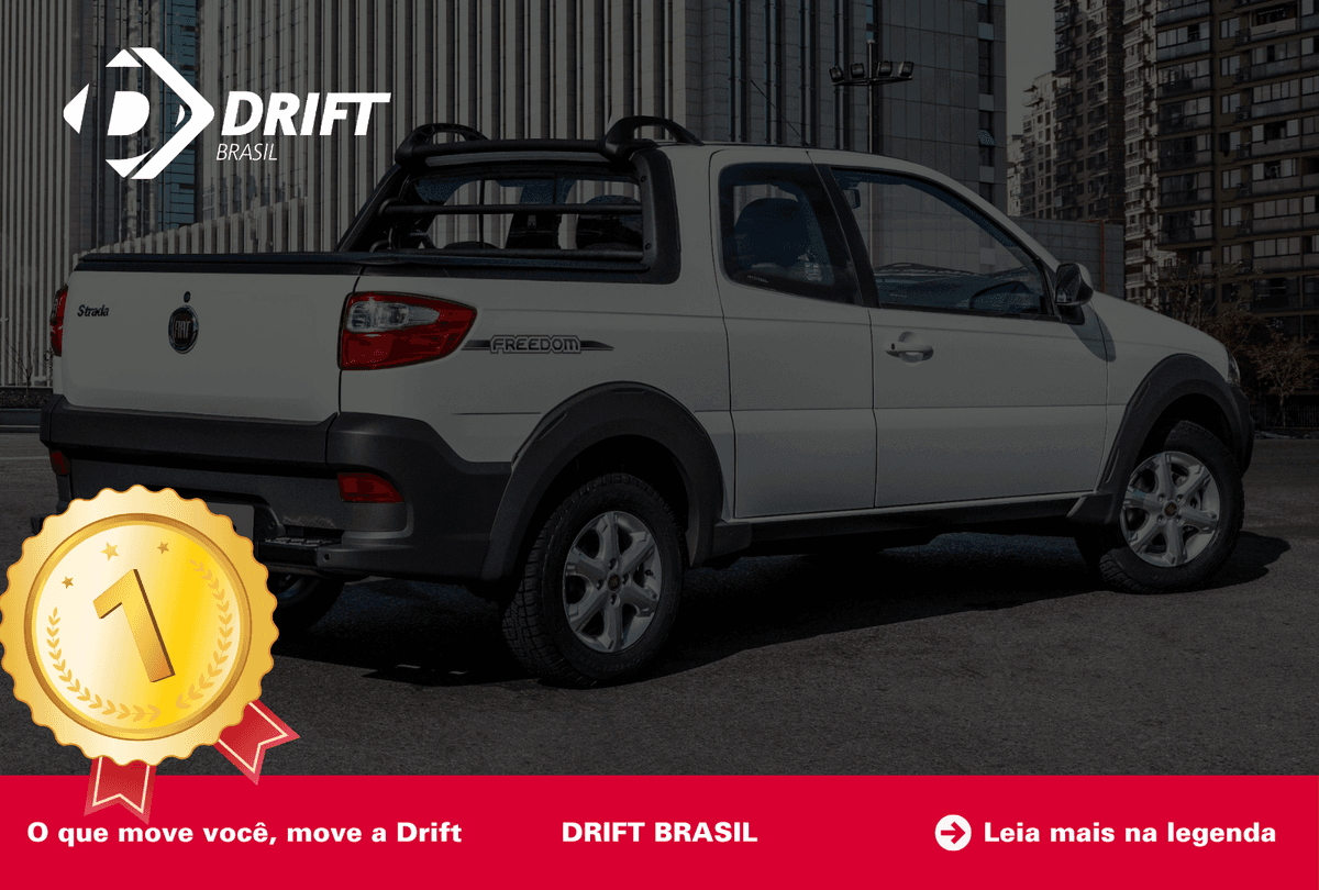 Fiat Strada mantém trono absoluto e abre vantagem histórica nos comerciais leves em junho